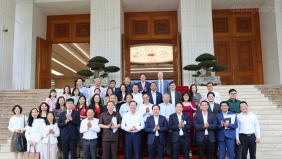 Phó Thủ tướng Lê Tiến Châu đối thoại với doanh nghiệp trong lĩnh vực giáo dục và đào tạo