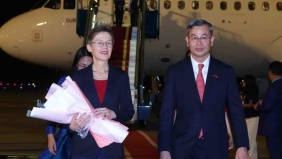 Thủ tướng Công quốc Liechtenstein Brigitte Haas đến Hà Nội, bắt đầu thăm chính thức Việt Nam