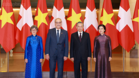 Tổng Bí thư, Chủ tịch nước Tô Lâm chủ trì Lễ đón Tổng thống Liên bang Thụy Sĩ thăm chính thức Việt Nam