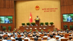 Quốc hội nghe báo cáo về 2 dự án: Luật Nhà ở (sửa đổi) và Luật Kinh doanh bất động sản (sửa đổi)