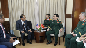 Đại tướng Phan Văn Giang gặp song phương với Bộ trưởng Quốc phòng một số nước nhân dịp dự ADMM-20 và ADMM+ lần thứ 13