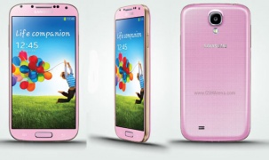 Samsung công bố Galaxy S4 màu hồng vào tháng 1/2014