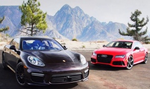 Cuộc đối đầu giữa Audi RS7 và Porsche Panamera Turbo