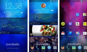 Samsung Galaxy S5 có giao diện giống Windows Phone