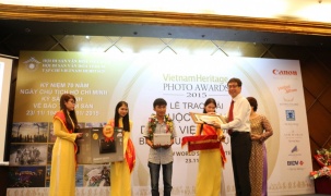 Trao giải cuộc thi ảnh Di sản Việt Nam 2015
