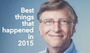 Bill Gates tổng kết 6 điều tốt nhất đã xảy ra năm 2015