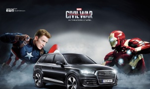 Cảnh truy đuổi trong Captain America: Civil War của Audi SQ7 mới