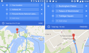 Google Maps cho Android chỉ đường cùng 1 lúc nhiều địa điểm