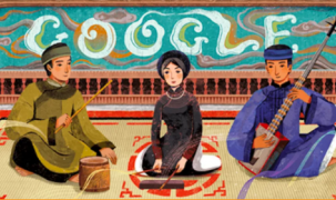 Google tôn vinh nghệ thuật ca trù của Việt Nam