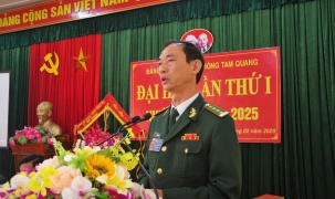 Đảng bộ Đồn BP Tam Quang tổ chức Đại hội điểm nhiệm kỳ 2020 – 2025