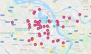 Google Map gây hoang mang khi cung cấp bản đồ dịch COVID-19 tại Hà Nội