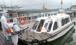 Quảng Ninh phong tỏa 5 khu vực và 18 tàu du lịch có nguy cơ cao lây nhiễm COVID-19
