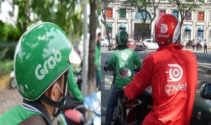 Grab và GoViet thông báo dừng hoạt động tại Hà Nội