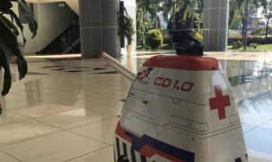 Đại học Tôn Đức Thắng chế tạo robot đa năng chống dịch COVID-19