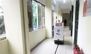 Robot VIBOT-1a: Dự kiến có thể thay thế 3-5 nhân viên y tế