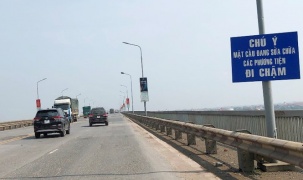 Lắp đặt cân tự động, phạt nguội xe quá tải tại cầu Thăng Long