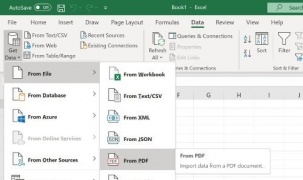 Excel cập nhật sửa lỗi và bổ sung tính năng làm việc với tin PDF