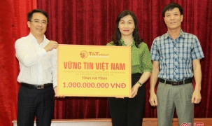 Tập đoàn T&T Group trao 1.000 suất quà trị giá 1 tỷ đồng cho Nhân dân Hà Tĩnh