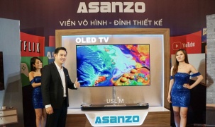Asanzo ra mắt TV với tấm nền OLED siêu mỏng 
