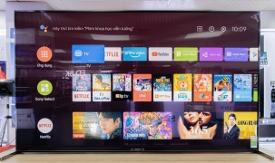 Sony đưa mẫu TV 8K đầu tiên về Việt Nam có  giá lên đến 263 triệu đồng