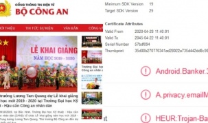 Phát hiện hệ thống gián điệp VN84App tấn công người dùng Việt Nam