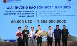 Bộ test COVID-19 của Việt Nam giành giải thưởng 60.000 USD