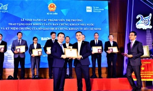 Bảo Việt được Ủy ban Chứng khoán Nhà nước và HoSE ghi nhận những đóng góp cho thị trường chứng khoán Việt Nam