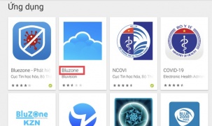 Nhiều người Việt đang nhầm lẫn ‘Bluezone’ với ‘Bluzone’ trên kho ứng dụng
