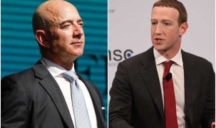 Mark Zuckerberg và Jeff Bezos kiếm về 14 tỷ USD chỉ trong một ngày