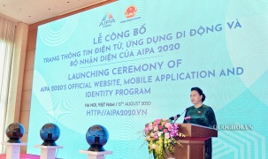 Lễ Công bố Trang thông tin điện tử của Năm Chủ tịch AIPA 2020 