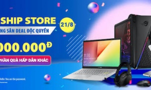 ASUS khai trương gian hàng chính hãng trên trang TMĐT Lazada