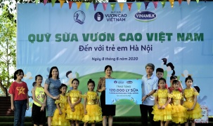 “Để mọi trẻ em được uống sữa mỗi ngày” và hành trình xuyên mùa dịch của Quỹ sữa vươn cao Việt Nam năm thứ 13