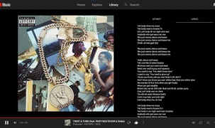 YouTube Music bắt đầu hỗ trợ hiển thị lời bài hát trên web