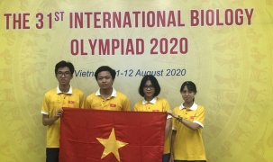 Tất cả thí sinh Việt Nam dự thi đều đoạt giải tại Olympic Sinh học quốc tế