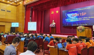 Quảng Ninh diễn tập ứng cứu sự cố tấn công mạng vào hệ thống thông tin quan trọng