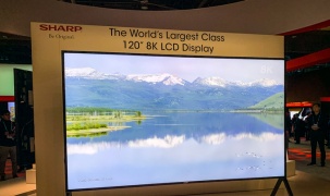Sharp vừa thông báo mở bán mẫu màn hình 8K lớn nhất thế giới với giá 133.000 USD
