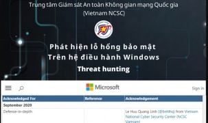 Chuyên gia bảo mật Việt phát hiện lỗ hổng nguy hiểm trên hệ điều hành Windows