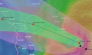 Thông tin kịp thời cho người dân các tỉnh khu vực tâm bão số 5 qua Zalo