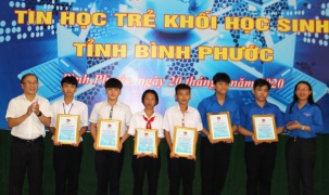  Tỉnh đoàn Bình Phước: Tổ chức Hội thi tin học trẻ khối học sinh năm 2020