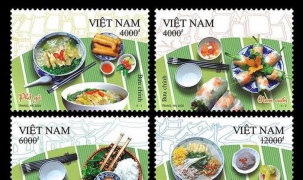 Việt Nam phát hành tem bưu chính về các món ngon được thế giới vinh danh