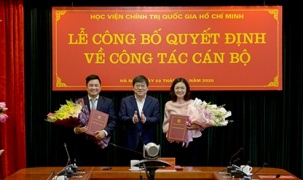 Học viện Chính trị quốc gia Hồ Chí Minh bổ nhiệm 2 Phó giám đốc Trung tâm Ứng dụng CNTT