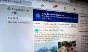 Facebook cho phép bật Kiểm tra an toàn ở miền Trung