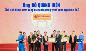 Doanh nhân Đỗ Quang Hiển được trao tặng Huân chương Lao động hạng Nhất