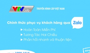 VTVcab chính thức phục vụ khách hàng qua ứng dụng Zalo