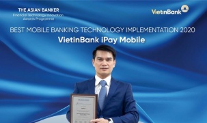 VietinBank iPay Mobile nhận giải thưởng quốc tế