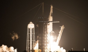 SpaceX phóng tàu vũ trụ đưa 4 phi hành gia lên trạm vũ trụ quốc tế