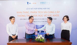 My Health và Vibiz Việt Nam hợp tác thu thập và xử lý dữ liệu khoa học về sức khỏe