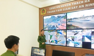 Huyện đầu tiên của Hà Tĩnh phủ kín camera an ninh