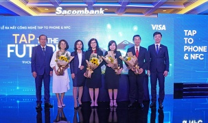  Sacombank và Visa kết hợp ra mắt giải pháp thanh toán không tiếp xúc mới tại Việt Nam
