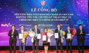 Bộ TT&TT công bố 5 nền tảng điện toán đám mây Make in Việt Nam đáp ứng tiêu chuẩn